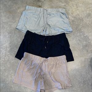 Athletic Works Women's Athletic Shorts - Gray, Black, Tan